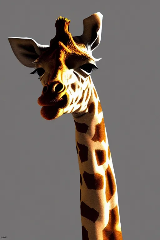 Image similar to mark zuckerberg giraffe, highly detailed, digital art, sharp focus, trending on art station