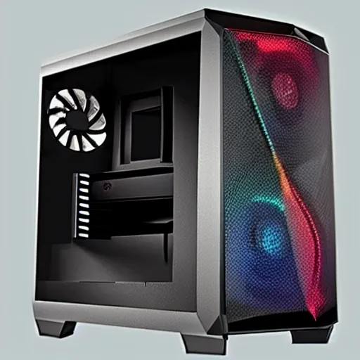 Image similar to pc case art