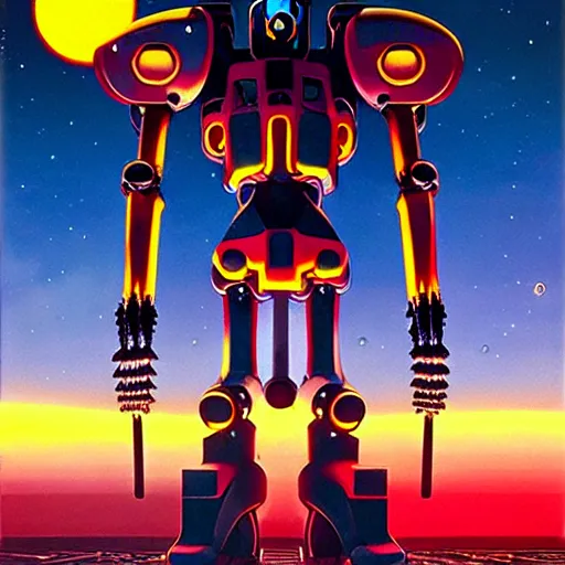 Image similar to occult mobile suit inscribed with satanic runes, demonic mechanical exoskeleton wearing magical hardsurface armour by simon stalenhag, frank gehry, rob gonsalves, carole feuerman, bandai box art