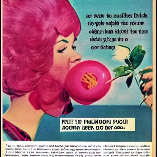 Image similar to 1960s magazine ad for a plumbus