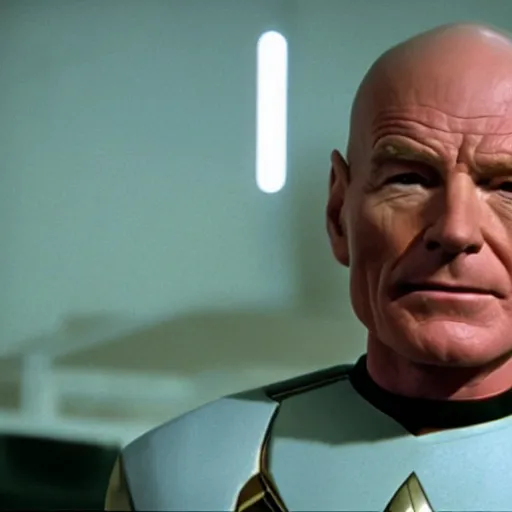 Image similar to bryan cranston as captain picard in star trek the next generation