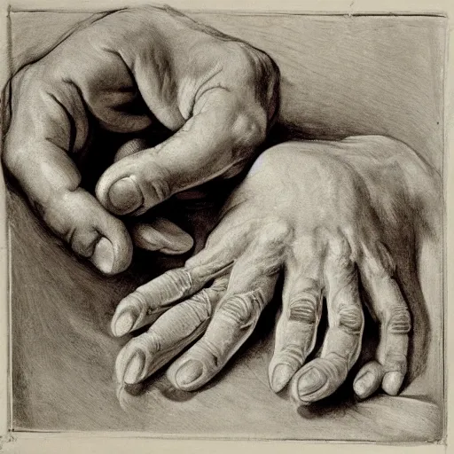 Image similar to hands, artistic study, hogarth, davinci, anatomical, kinesiology