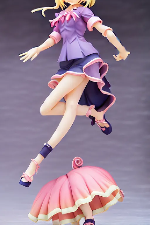 Image similar to figurine of cosmic horror wearing an elegant summer blouse, personification, official store photo, commercial photo, featured on amiami, 8 k, 8 5 mm, beautiful composition