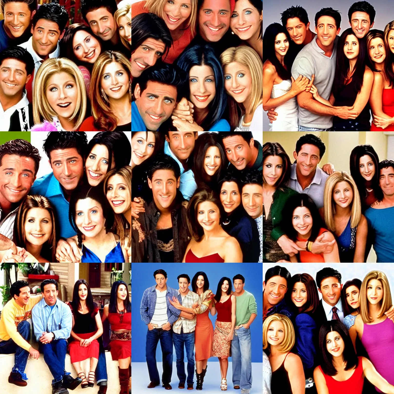 Prompt: cast of friends but they are mexican