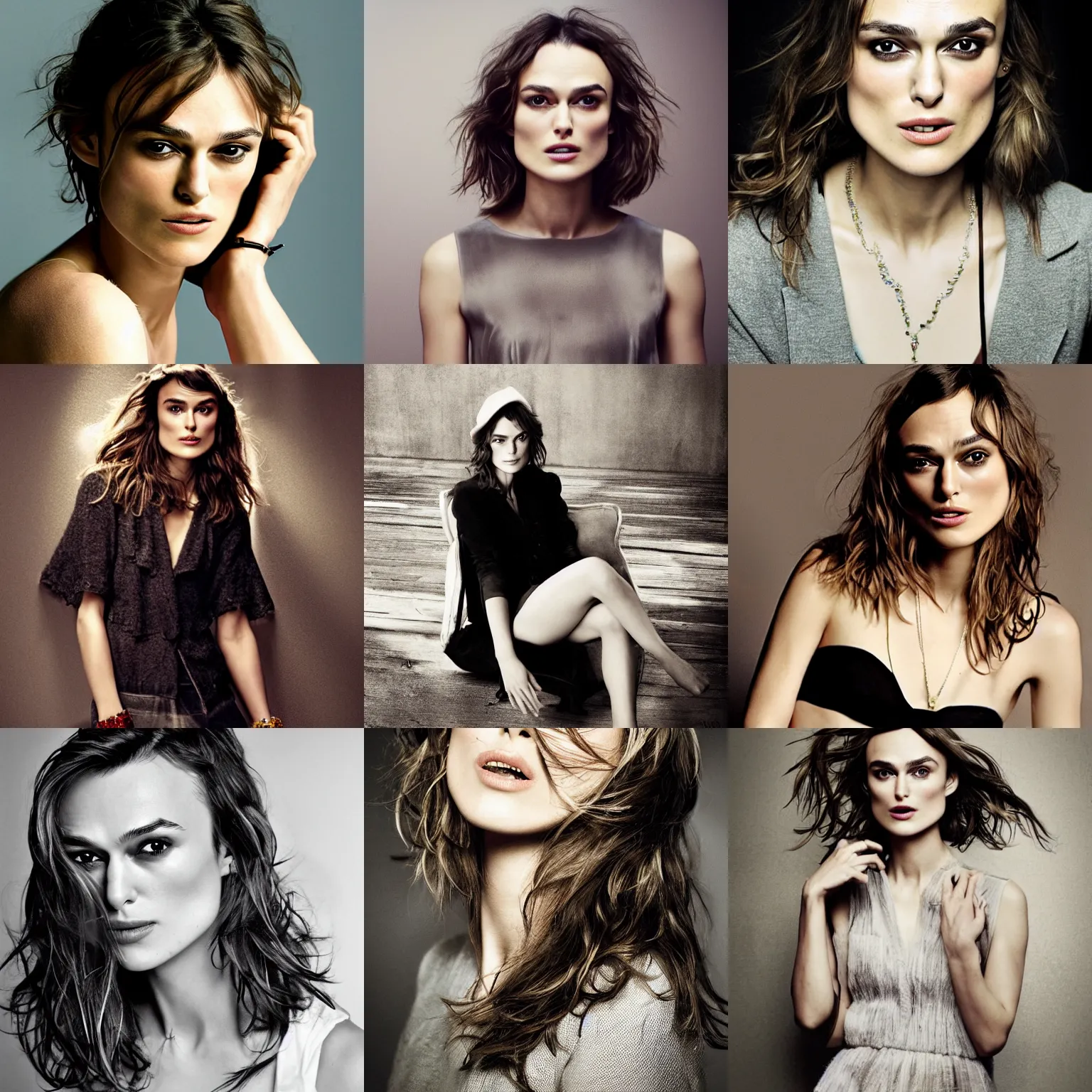 Prompt: keira knightley by eng kilian