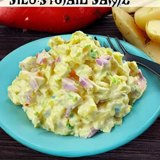 Image similar to evil potato salad