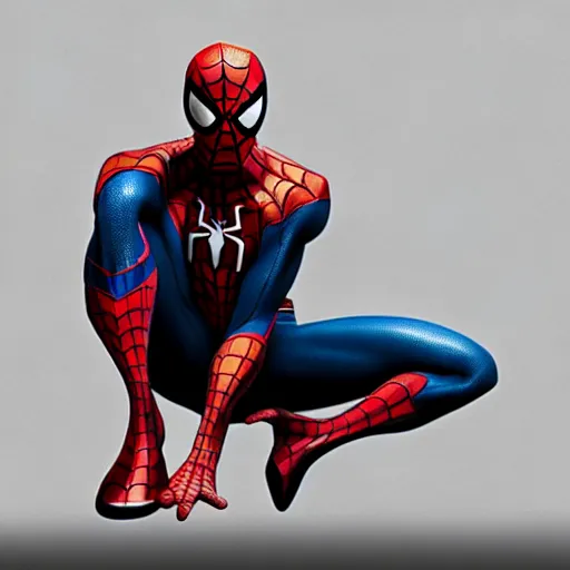 Image similar to spider - man sit on the raccoon and eating donuts, concept art, trending on artstation, highly detailed, intricate, sharp focus, digital art, 8 k