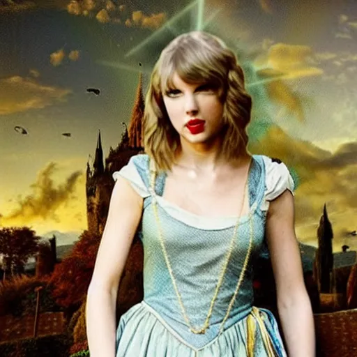 Prompt: taylor swift as juliet on the 1 6 th century, magical, fantasy, dreamy filter