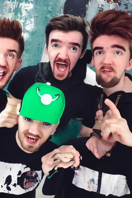 Image similar to 📷 Sean McLoughlin, jacksepticeye, irish youtuber