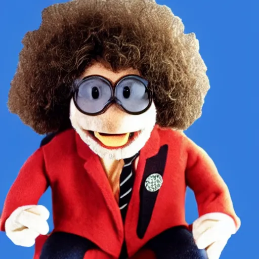 Image similar to jeff lynne as a muppet