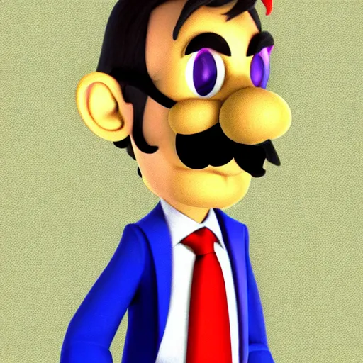 Image similar to president waluigi, 1 9 8 2, photograph, photo, speech, color