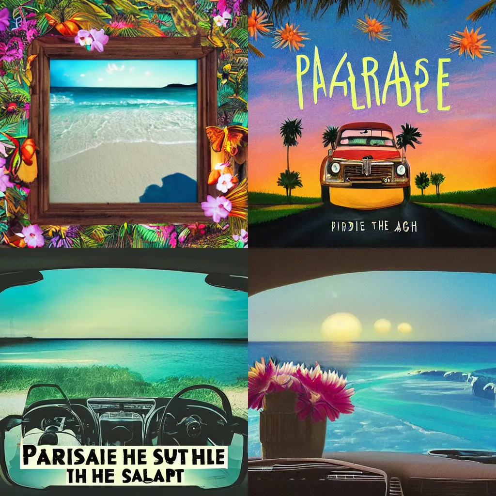 Prompt: paradise by the dashboard light