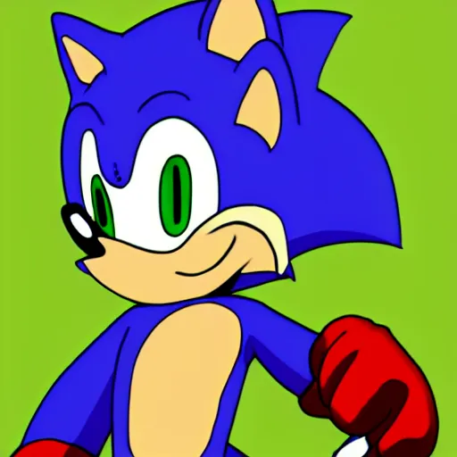 Image similar to my sonic oc i made, no copying allowed, deviantart