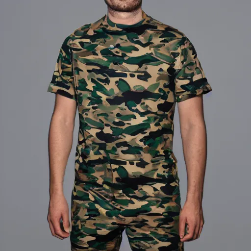 Prompt: flecktarn camouflage