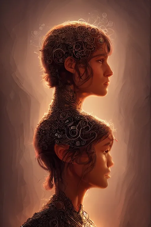 Image similar to minds magic movie poster, realistic, modern, intricate, elegant, highly detailed, digital painting, artstation, concept art,, smooth, sharp focus, illustration