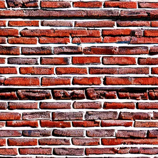 Prompt: brick texture, photo, saturated