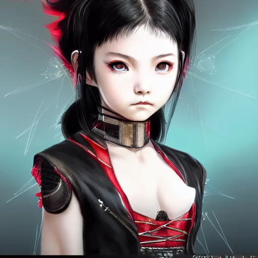 Prompt: Tekken character sheet of Yui Mizuno from Babymetal, intricate, elegant, highly detailed, digital painting, artstation, character concept art, smooth, sharp focus, illustration, art by artgerm + masamune shirow + greg rutkowski