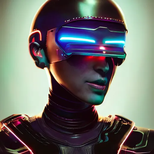 Prompt: epic mask helmet cyborg woman portrait stylized as cyberpunk 2 0 7 7 style game design fanart by gervasio canda, behance hd by jesper ejsing, by rhads, makoto shinkai and lois van baarle, ilya kuvshinov, rossdraws global illumination radiating a glowing aura global illumination ray tracing hdr render in unreal engine 5