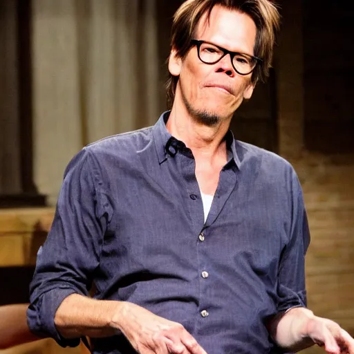 Image similar to kevin bacon as bacon