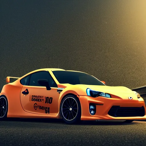 Prompt: An Evo 10 car and a BRZ car kissing each other, Pixar Cars movie style, 3D render, beautiful lighting, the cars have faces, extremely detailed, HDR, 4K, 8K, the lips of the cars are touching