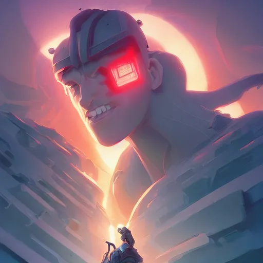 Image similar to hero world total recall, behance hd by jesper ejsing, by rhads, makoto shinkai and lois van baarle, ilya kuvshinov, rossdraws global illumination