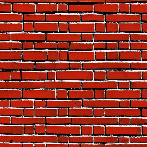 Prompt: red brick texture