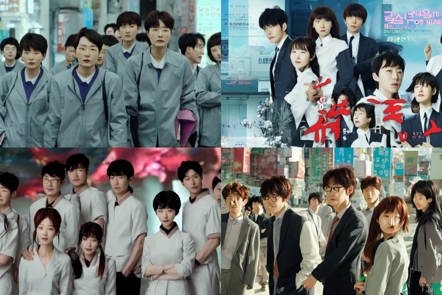 Korean Film Still From Korean Adaptation Of The End Of Stable Diffusion