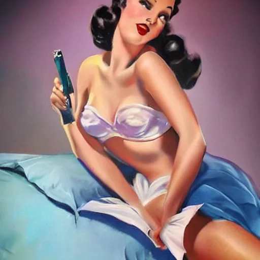 Prompt: pin-up art ultrarealistic