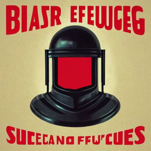 Image similar to blast furnace superego “ master of puppets album cover ” fantasy core german helmet “ chris ware ” style