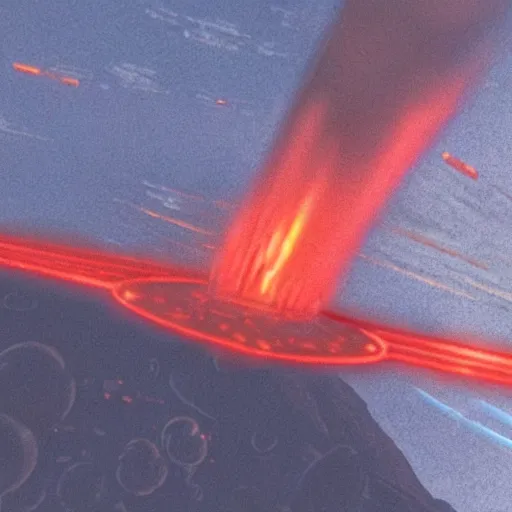 Image similar to planet mustafar from star wars revenge of the sith