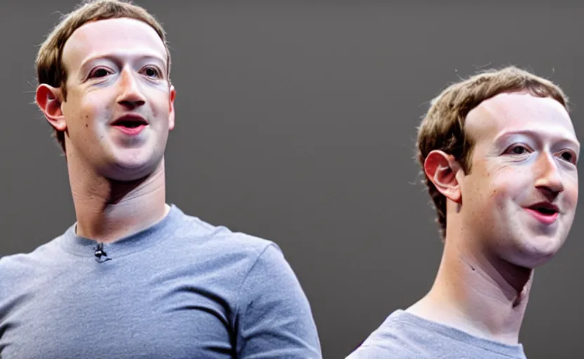 Prompt: mark zuckerberg as a long neck dinosaur