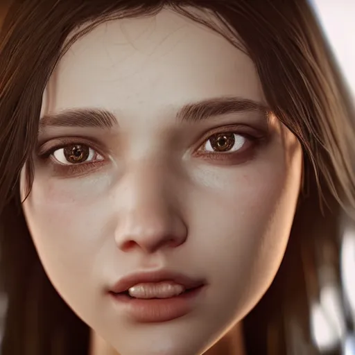 Prompt: fine details portrait of girl Hyper-realistic, 4K, Unreal Engine, Highly Detailed