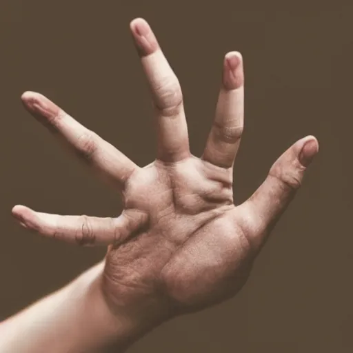 Image similar to a hand