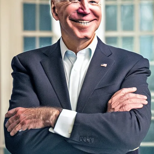 Prompt: joe biden with a beard