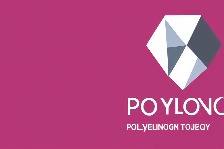 Prompt: polygon technology logo, simple, minimalist, illustration, highly detailed