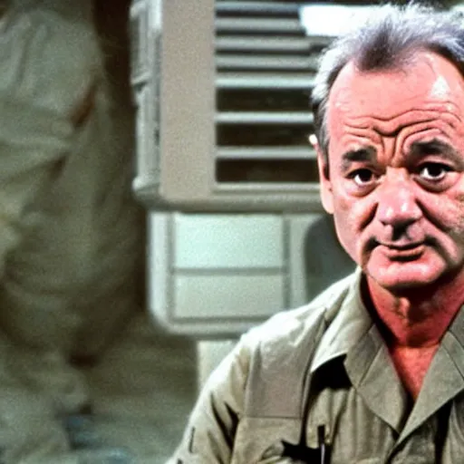 Image similar to bill murray in universal soldiers