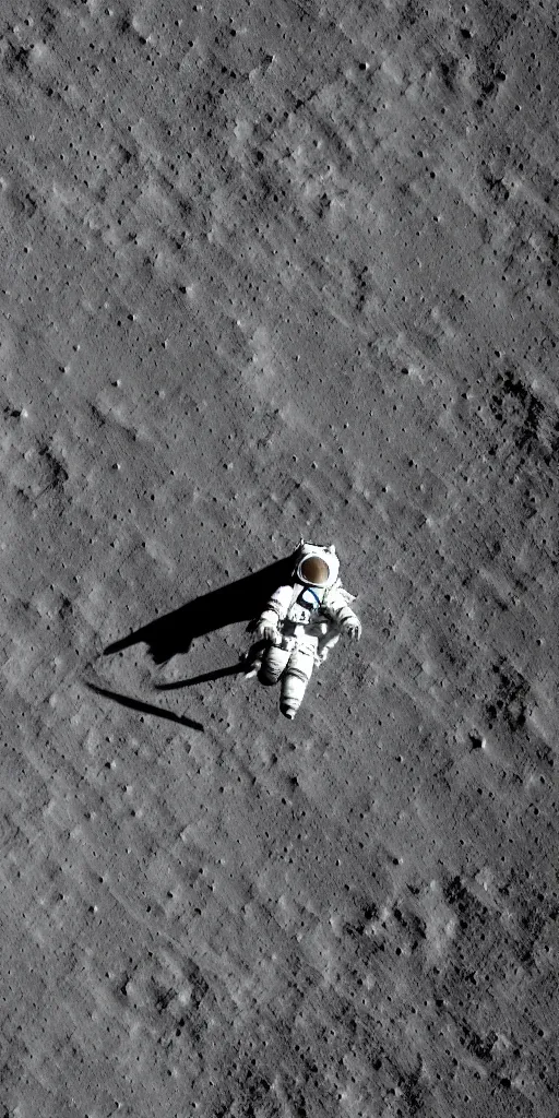 Image similar to super high resolution portrait, chinese astronaut landing on the moon, backlight, background is lunar crater, earth, sky, meteorite crater, lunar module, f 3 2, high detail.