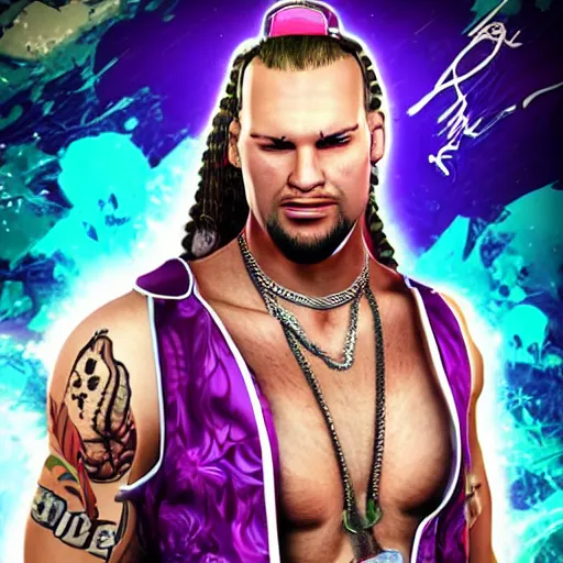 Image similar to jody highroller, as a character in tekken