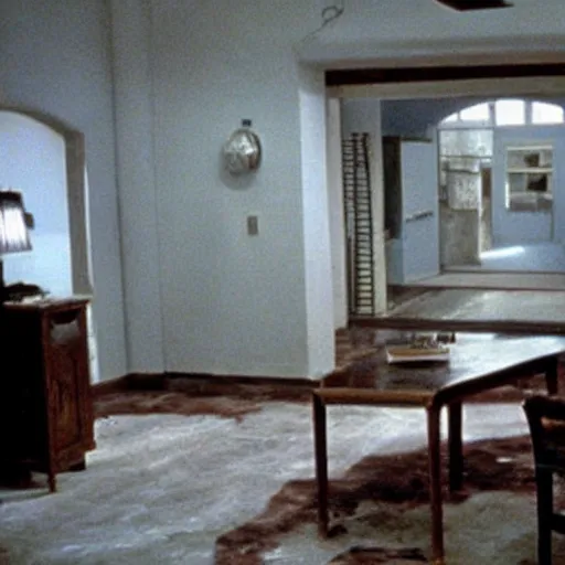 Image similar to still of roman house in los angeles, in american psycho ( 1 9 9 9 )