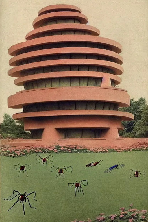 Prompt: ( ( ( ( ( taliesin the human insect : antenna architectures 1 8 8 7, biotipia, pleasure parks, gardening mars, smart farming. muted colors. ) ) ) ) ) by frank lloyd wright!!!!!!!!!!!!!!!!!!!!!!!!!!!!!!