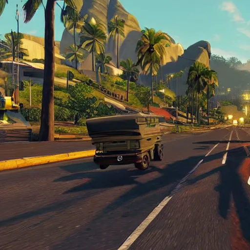 Image similar to GTA 6 Rio de Janeiro Gameplay