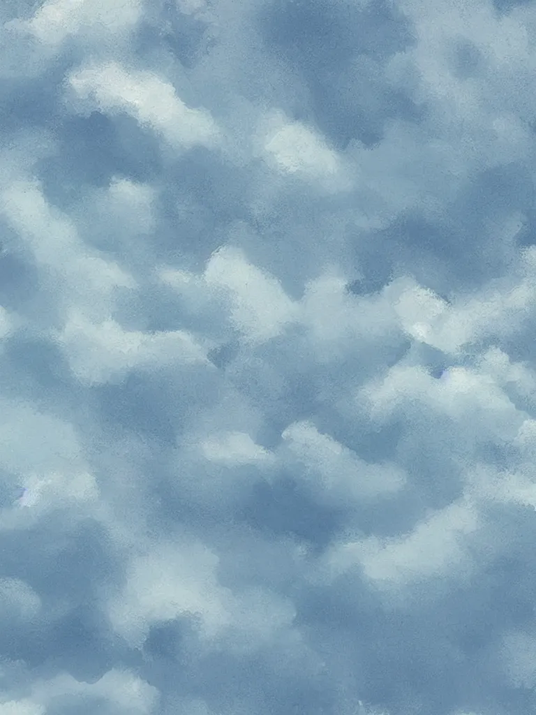 Prompt: sea cloud blue white background by bramofzo trending on artstation