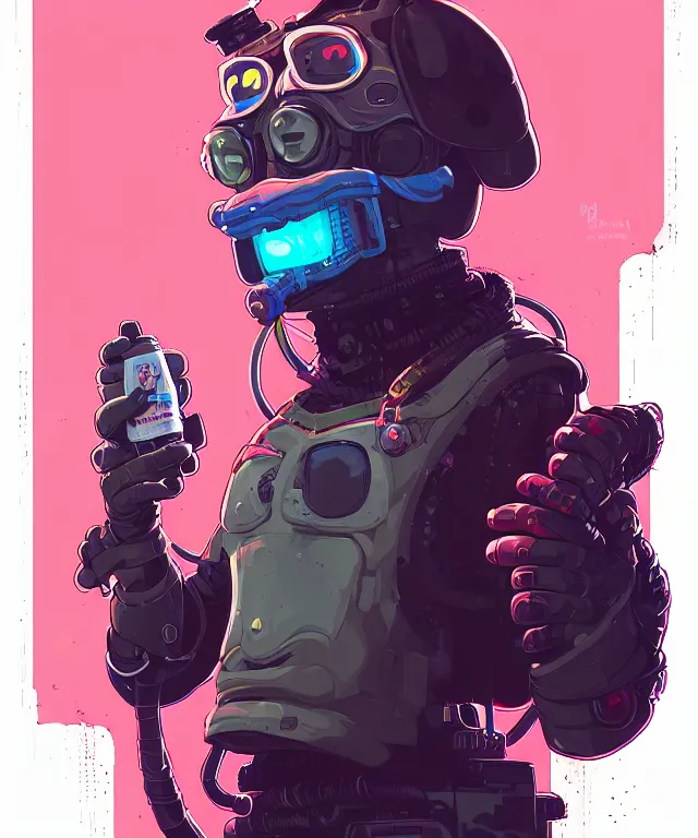 Image similar to a portrait of an anthropomorphic cyberpunk koala holding a boot of beer, cyberpunk!, fantasy, elegant, digital painting, artstation, concept art, matte, sharp focus, illustration, art by josan gonzalez