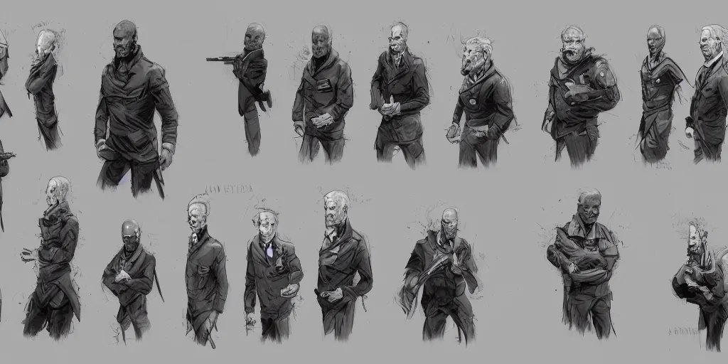 Image similar to joe biden, character sheet, concept design, contrast, kim jung gi, greg rutkowski, zabrocki, karlkka, jayison devadas, trending on artstation, 8 k, ultra wide angle, pincushion lens effect