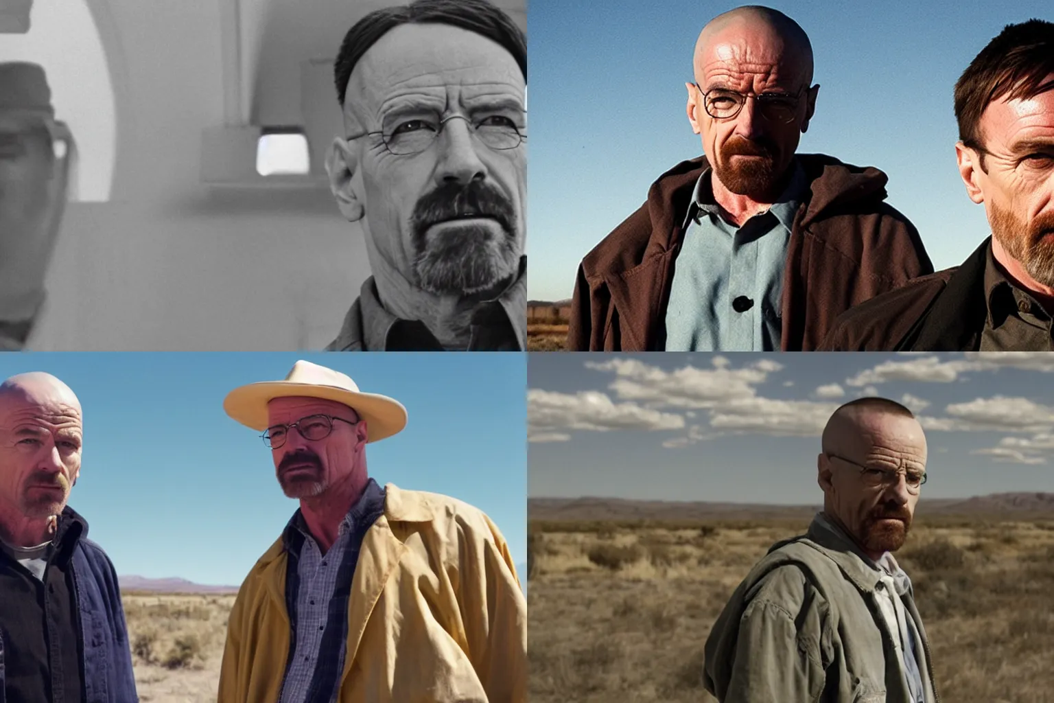 Prompt: joseph quinn in breaking bad, film still