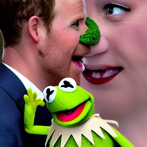 Prompt: muppets Royal wedding