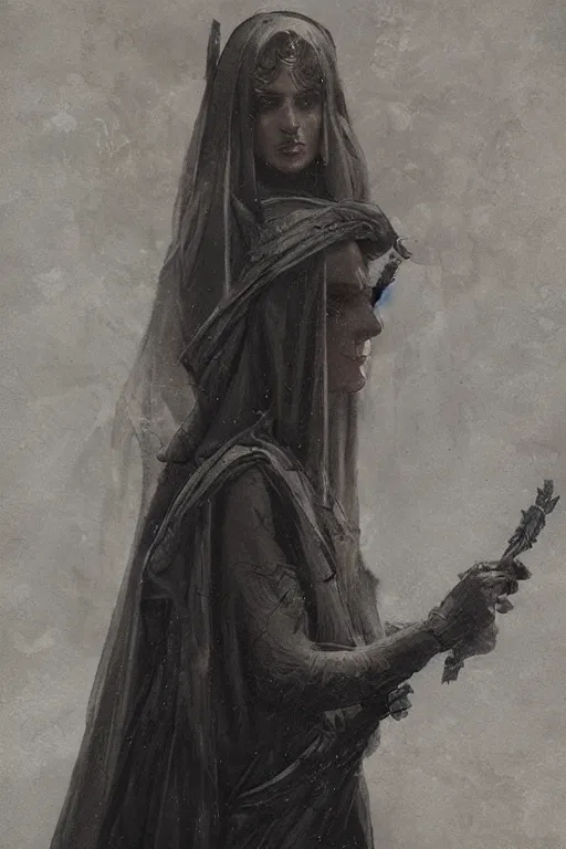 Image similar to Hecate, illustrated by Greg Rutkowski and Caspar David Friedrich., Trending on artstation, artstationHD, artstationHQ, 4k, 8k