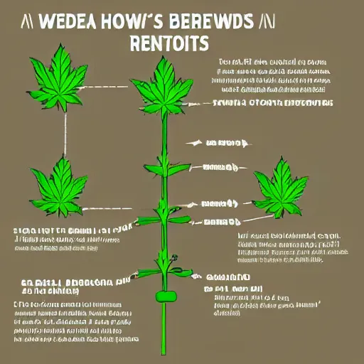 Image similar to a weed joint, technical breakdown diagram of a weed joint, illustrating all it's parts