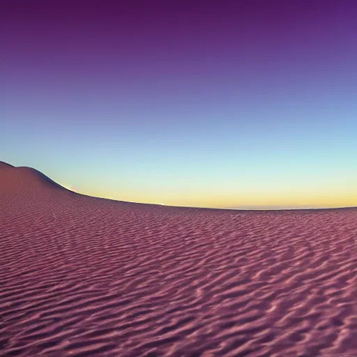 Image similar to almon-color dune in the background with turquoise sky, Ultra HD