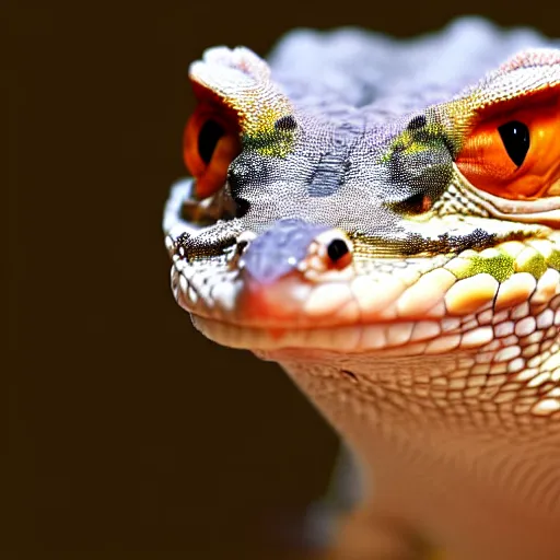 Prompt: angry gecko english gentelman, realism, realistic, no blur